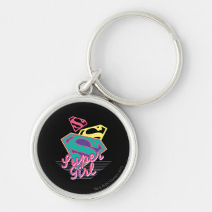 Supergirl Cursive Sleutelhanger
