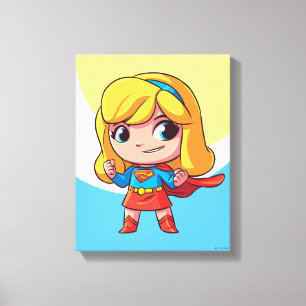 Supergirl "De toekomst is Vrouw" Canvas Afdruk