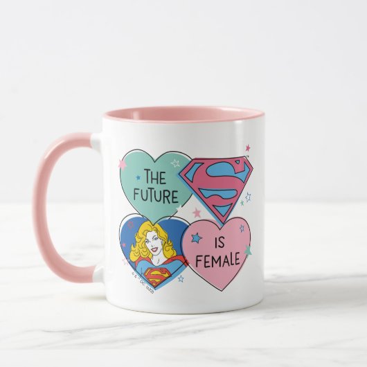 Supergirl "De toekomst is Vrouw" Mok (Links)