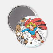 Supergirl Destroys Boulder Magneet (Voorkant / Achterkant)