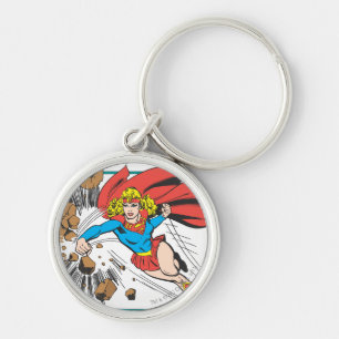 Supergirl Destroys Boulder Sleutelhanger