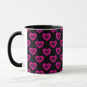 Supergirl diagonaal patroon mok