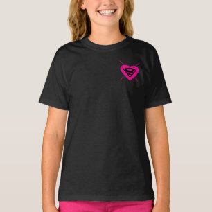 Supergirl diagonaal patroon t-shirt
