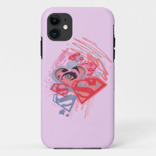 Supergirl Diamonds en Lips iPhone 11 Hoesje
