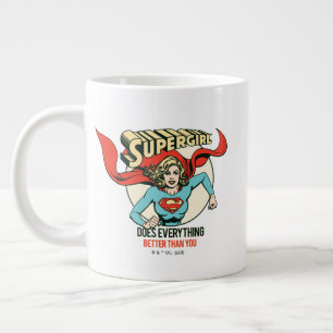 Supergirl doet alles beter dan jij extra grote beker
