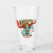 Supergirl doet alles beter dan jij glas (Voorkant)