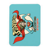 Supergirl doet alles beter dan jij magneet (Verticaal)