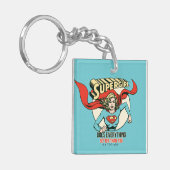 Supergirl doet alles beter dan jij sleutelhanger (Voorkant Links)