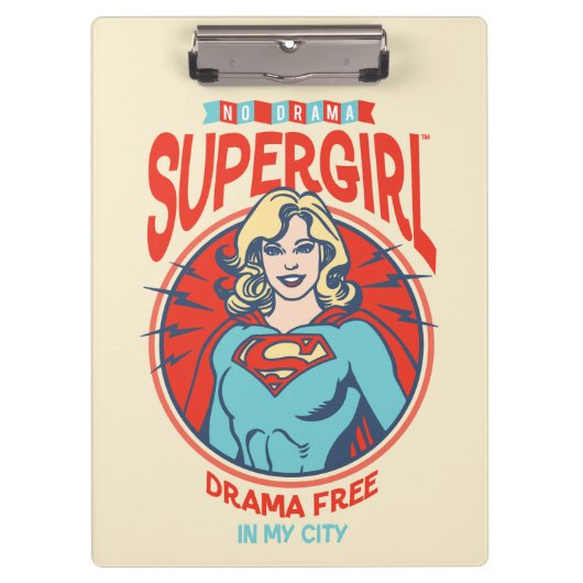 Supergirl Drama gratis in mijn stad Klembord (Voorkant)