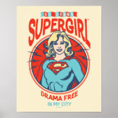 Supergirl Drama gratis in mijn stad Poster (Voorkant)