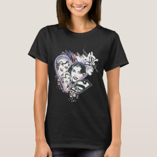 Supergirl Face Collage T-shirt