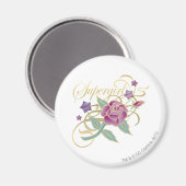 Supergirl Fancy Rozen Magneet (Voorkant / Achterkant)