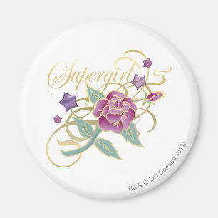 Supergirl Fancy Rozen Magneet