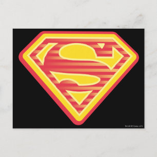 Supergirl Far-Out Logo Briefkaart