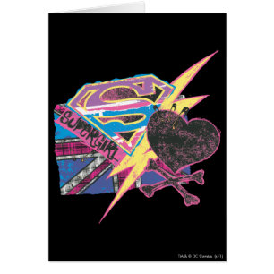 Supergirl Flag en Crossbones