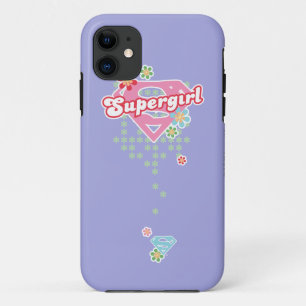 Supergirl Flower Madness iPhone 11 Hoesje