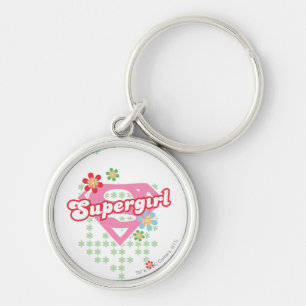 Supergirl Flower Madness Sleutelhanger
