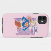 Supergirl Galaxy Case-Mate iPhone Case (Achterkant (horizontaal))