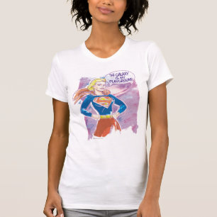 Supergirl Galaxy T-shirt