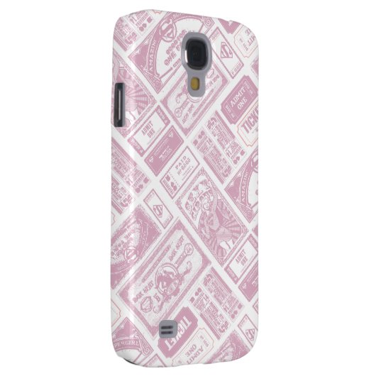 Supergirl Geef één patroon roze toe Case-Mate Samsung Galaxy Hoesje (Back/Rechts)