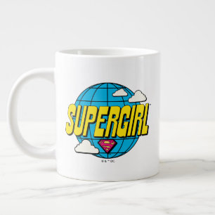 Supergirl Globaal Pop Grafisch Extra Grote Beker