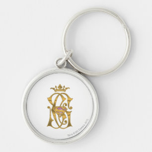Supergirl Gold Crown Sleutelhanger