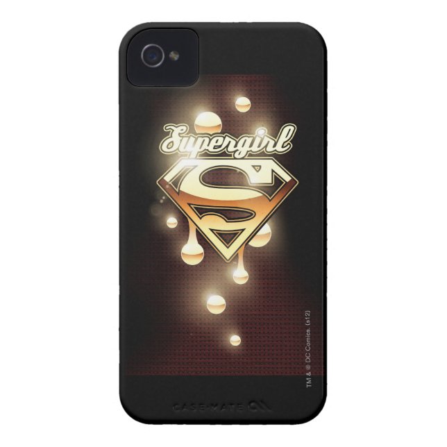 Supergirl Gold Drivers Case-Mate iPhone Case (Achterkant)