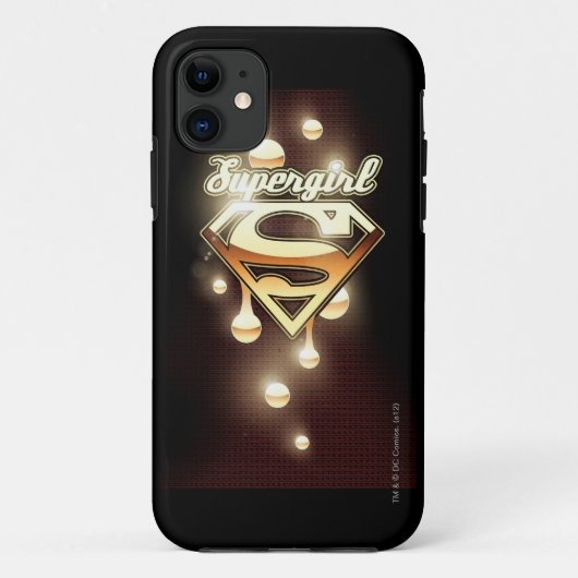 Supergirl Gold Drivers Case-Mate iPhone Case (Achterkant)