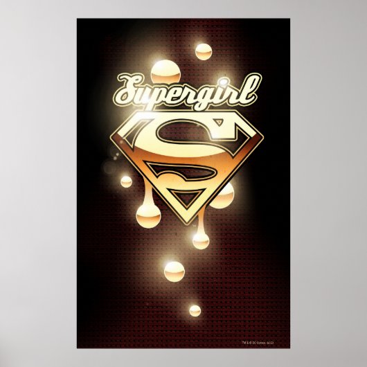 Supergirl Gold Drivers Poster (Voorkant)
