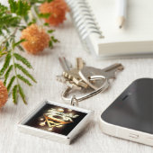 Supergirl Gold Drivers Sleutelhanger (Zijkant)