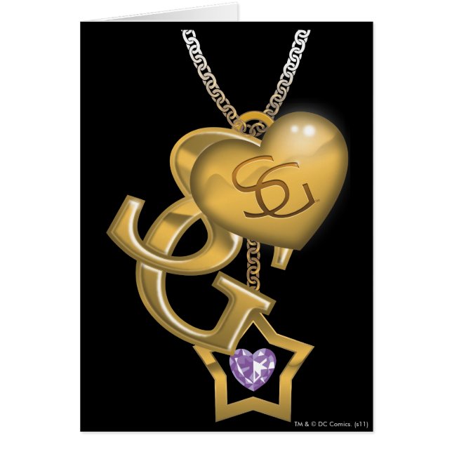 Supergirl Gold Locket (Devant)