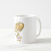 Supergirl Gold Locket Koffiemok (Voorkant rechts)