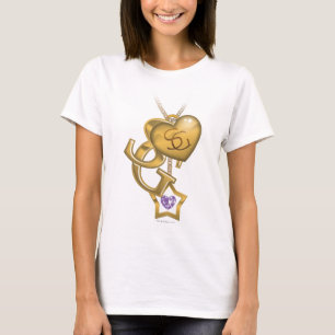 Supergirl Gold Locket T-shirt