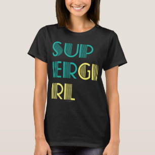 Supergirl Green en Yellow T-shirt