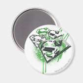 Supergirl Green Spills Magneet (Voorkant / Achterkant)