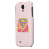 Supergirl Groovy Logo Case-Mate Samsung Galaxy Hoesje (Achterkant Links)