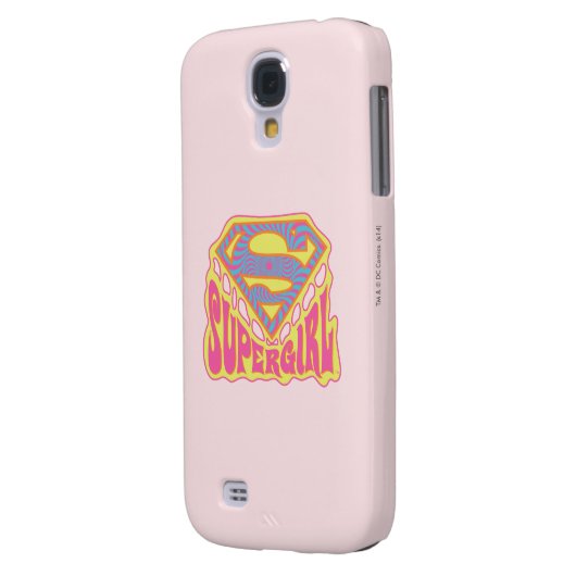 Supergirl Groovy Logo Case-Mate Samsung Galaxy Hoesje (Achterkant Links)