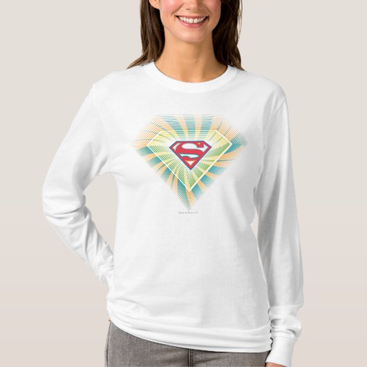 Supergirl Groovy Logo T-shirt (Voorkant)