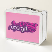 Supergirl Groovy Naam en S-Shield (Achterkant)