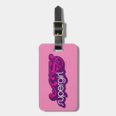 Supergirl Groovy Naam en S-Shield Bagagelabel (Voorkant verticaal)