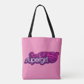 Supergirl Groovy Naam en S-Shield Draagtas (Achterkant)