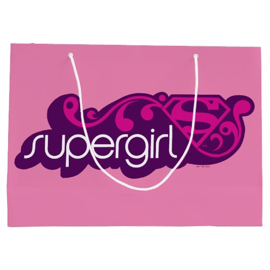 Supergirl Groovy Naam en S-Shield Groot Cadeauzakje (Achterkant)