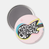 Supergirl Guitar Magneet (Voorkant / Achterkant)