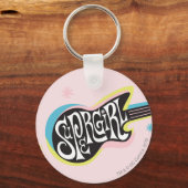 Supergirl Guitar Sleutelhanger (Voorkant)