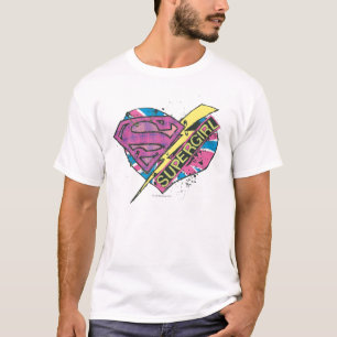 Supergirl Heart en Bolt T-shirt