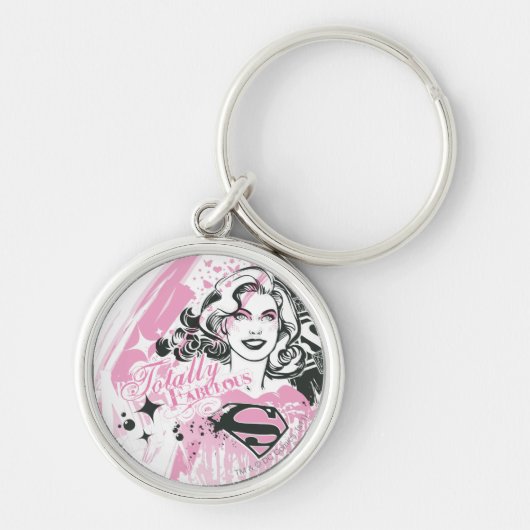 Supergirl helemaal geweldig sleutelhanger (Voorkant)