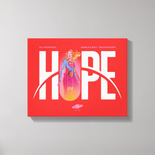 Supergirl Hoop Canvas Afdruk