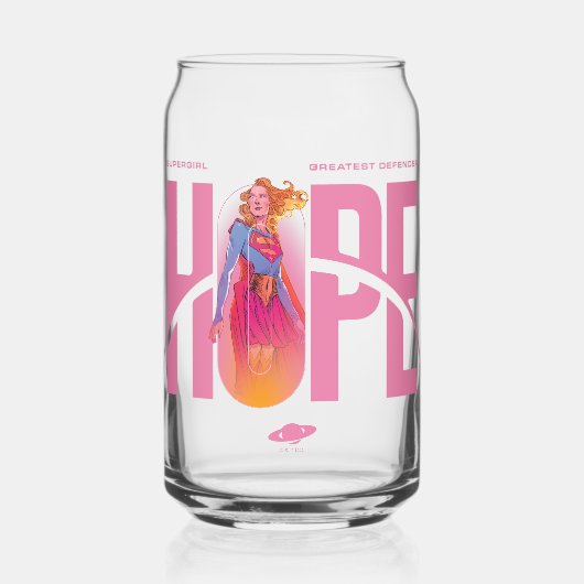 Supergirl Hope Blikvorm Glas (Voorkant)