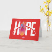 Supergirl Hope Kaart (Gele Bloem)