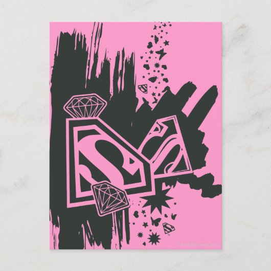 Supergirl Houd het vers 2 Briefkaart (Voorkant)